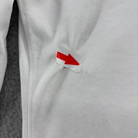 Madewell Ribbed Button-Front Cardigan Size XXS in white NWT cotton casual cute - Picture 9 of 16